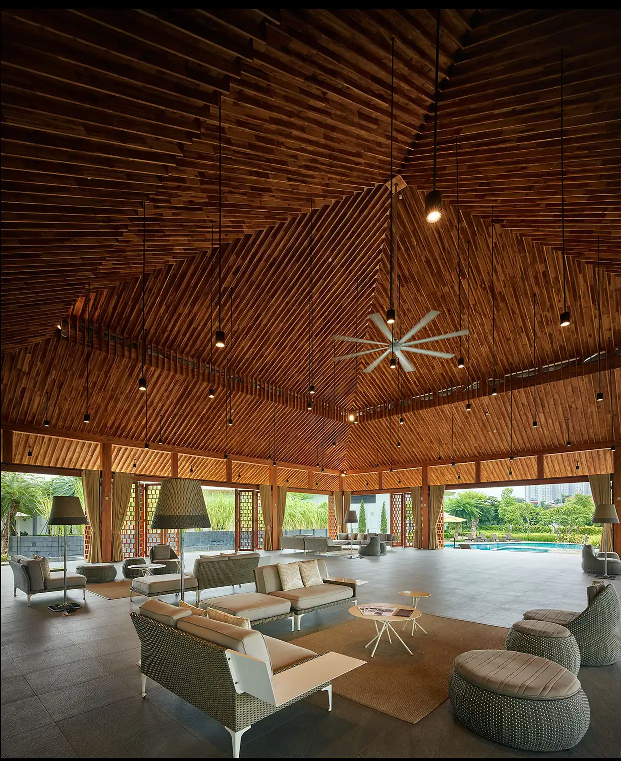 Lounge và không gian tiếp khách ParkCity Club Hanoi