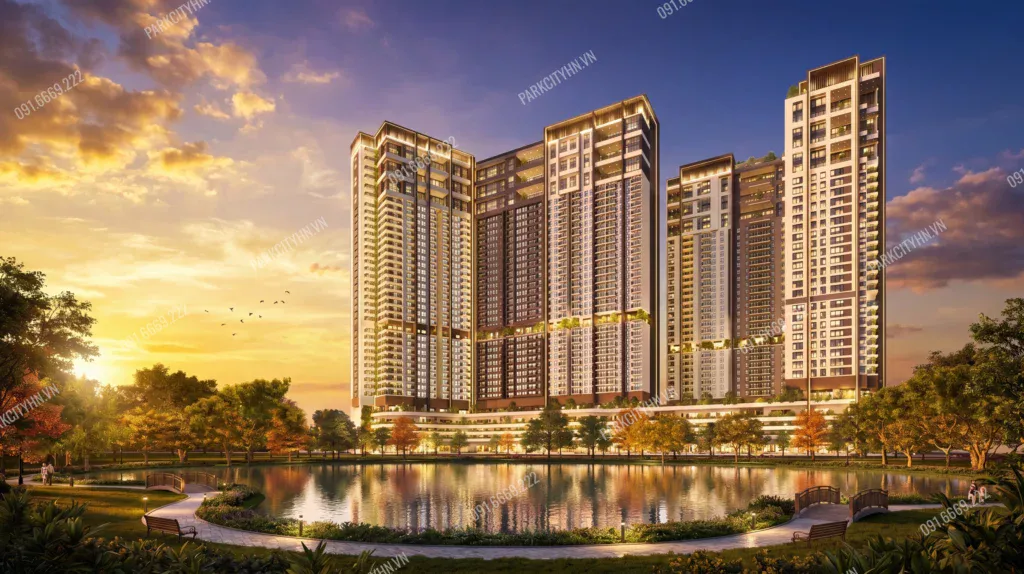 Le Parc Place ParkCity Hanoi – Căn hộ cao cấp trong khu đô thị xanh