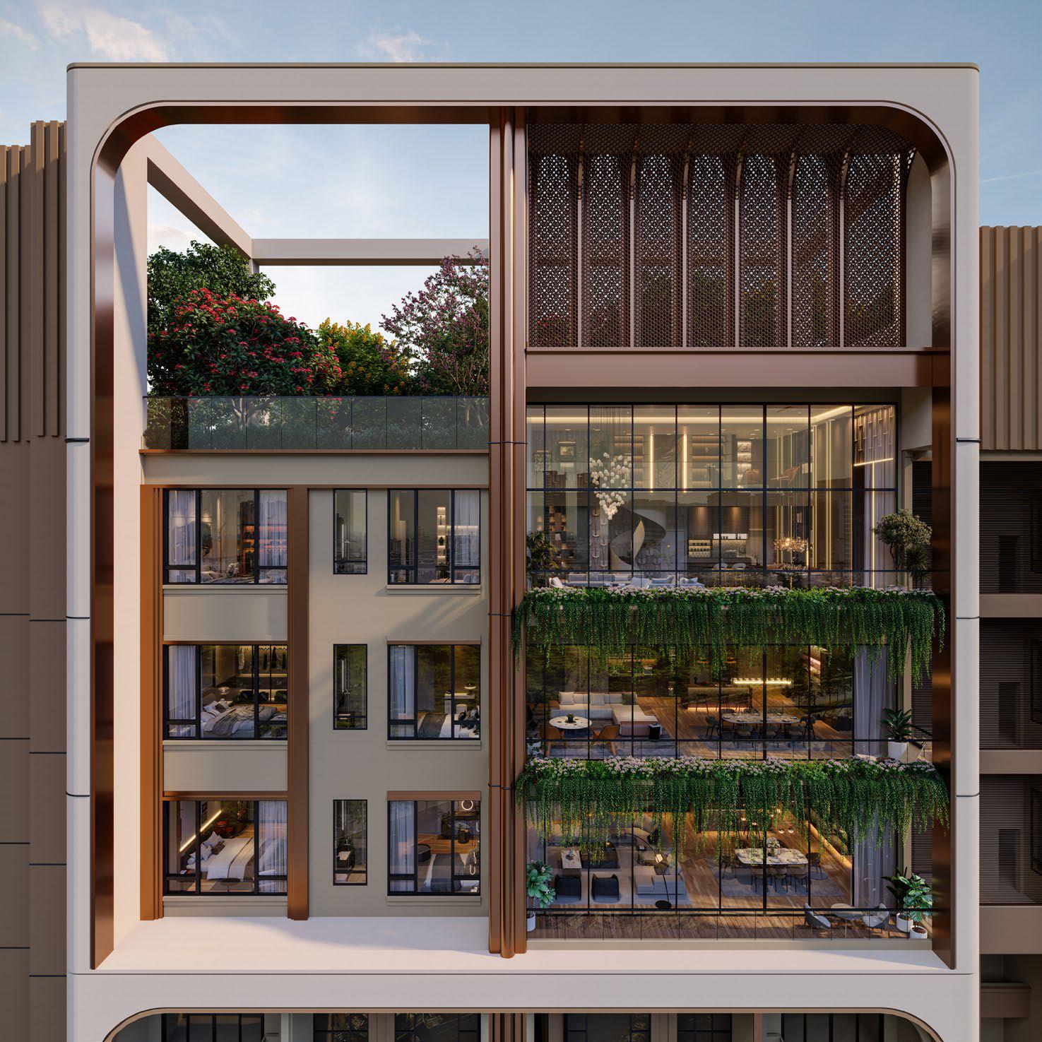 Phối cảnh Sky Villa Le Parc Place ParkCity Hanoi