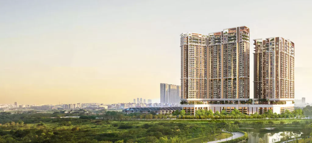 Le Parc Place sở hữu tầm nhìn công viên, hồ nước 4,2 ha